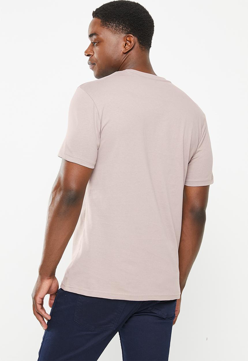 POLO - Men sport thomas block logo tee - charcoal