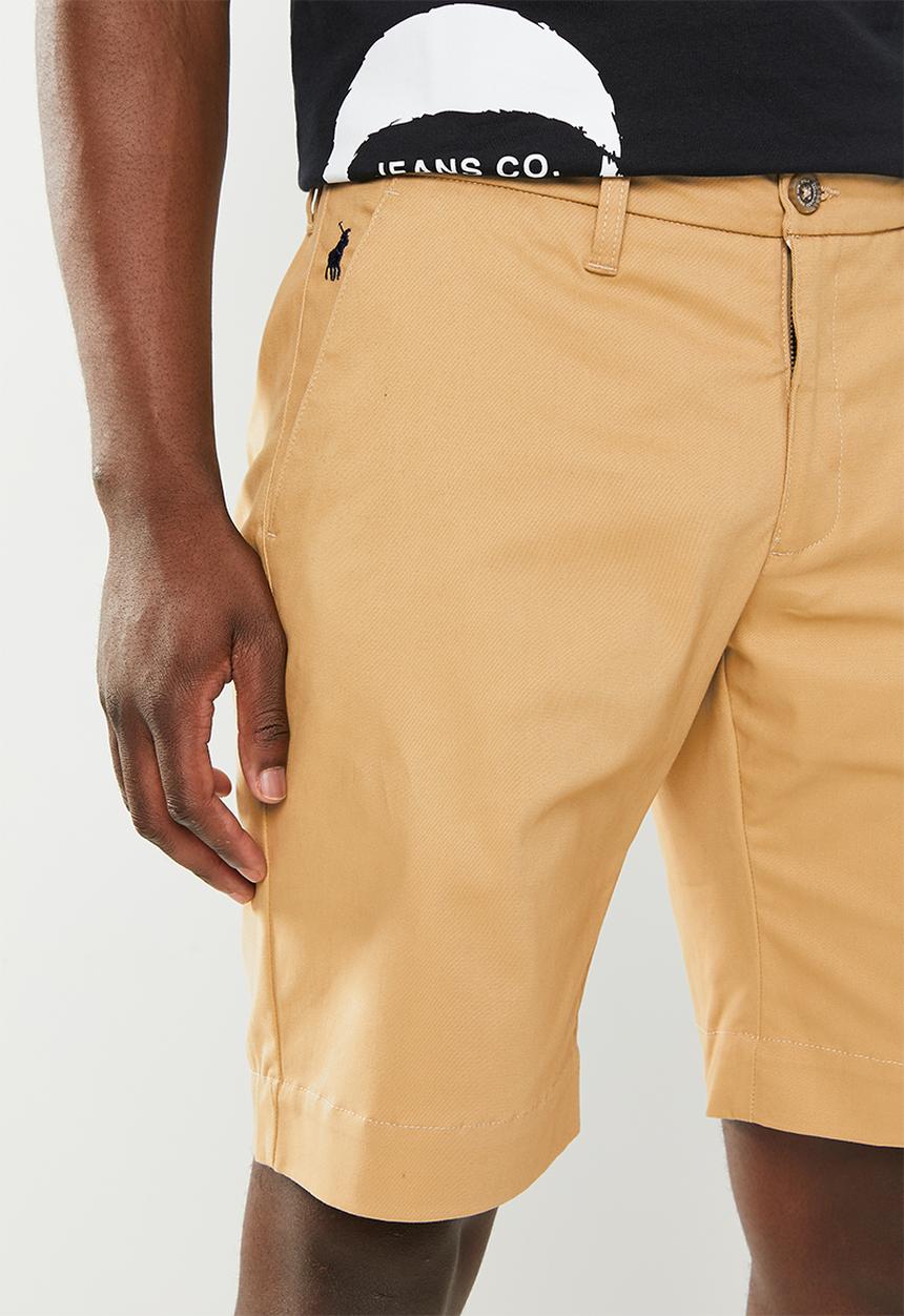 POLO - Men chino short - khaki