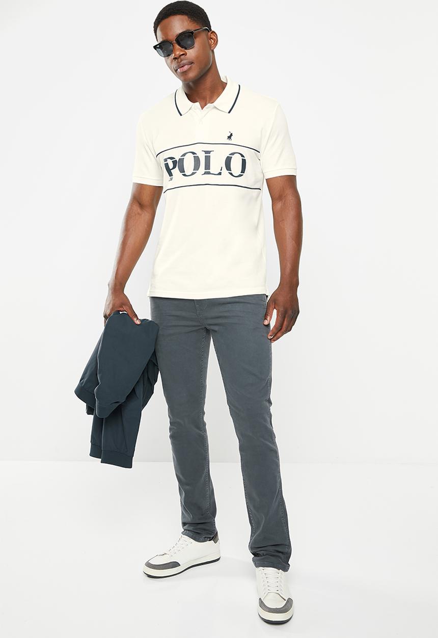 POLO - Men dover slim leg denim - blue