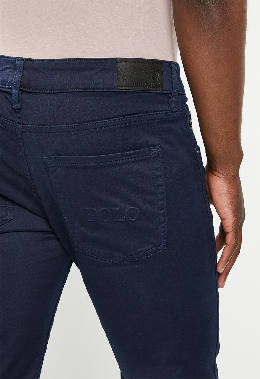 POLO - Men dover slim leg denim - indigo