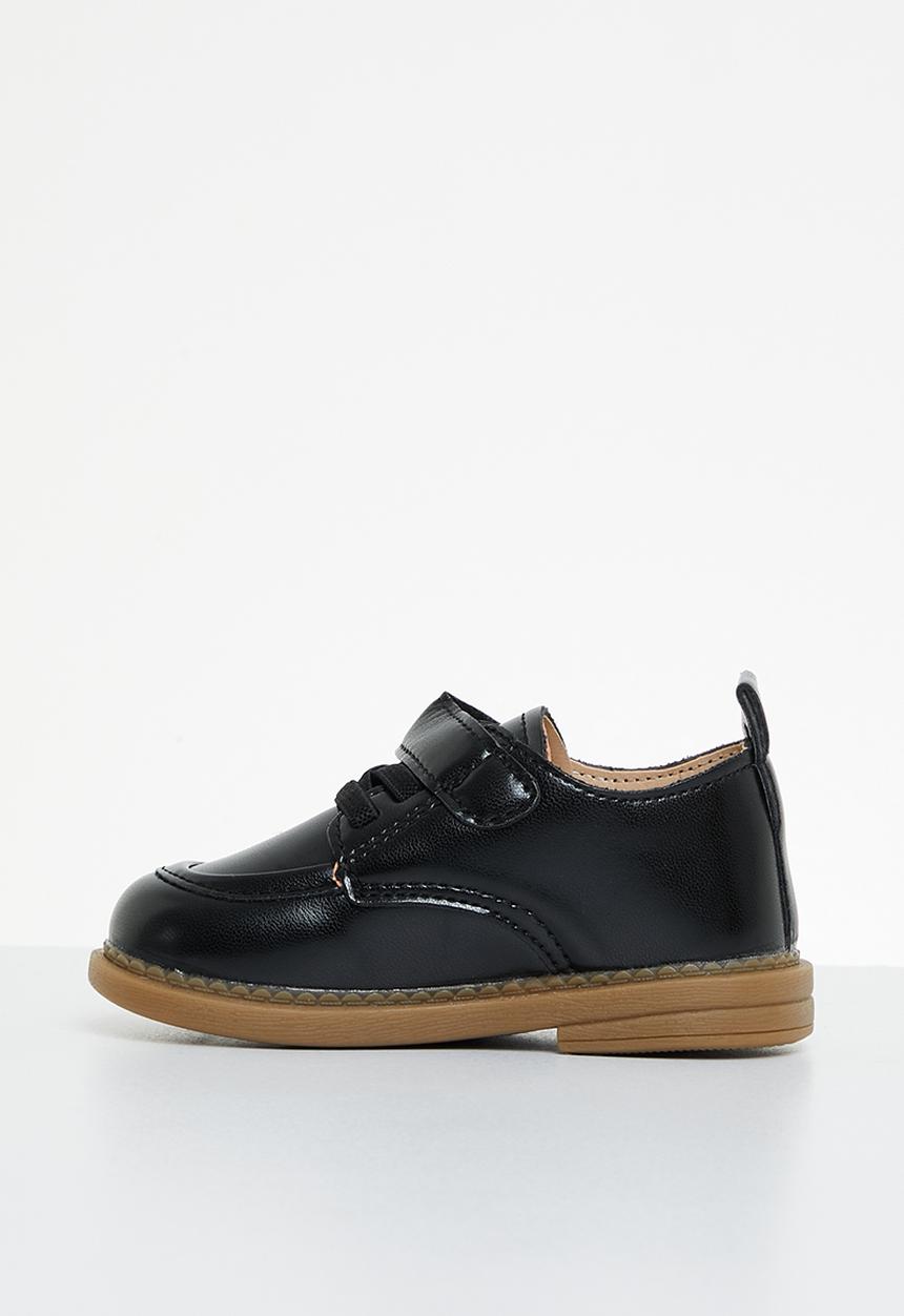 Pop Candy - Baby boys shoe with velcro strap - black