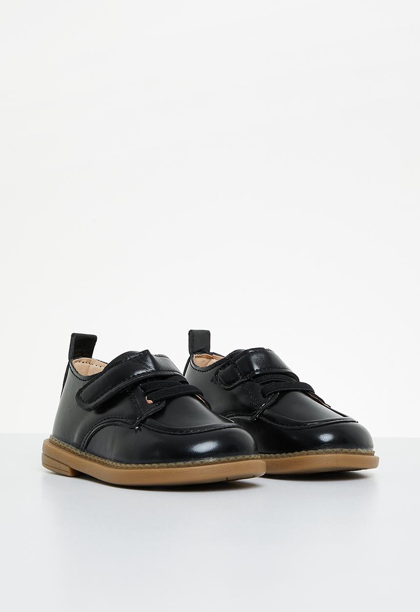 Pop Candy - Baby boys shoe with velcro strap - black