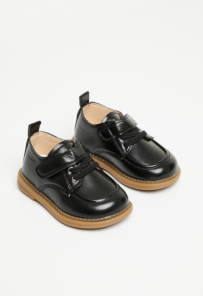 Pop Candy - Baby boys shoe with velcro strap - black