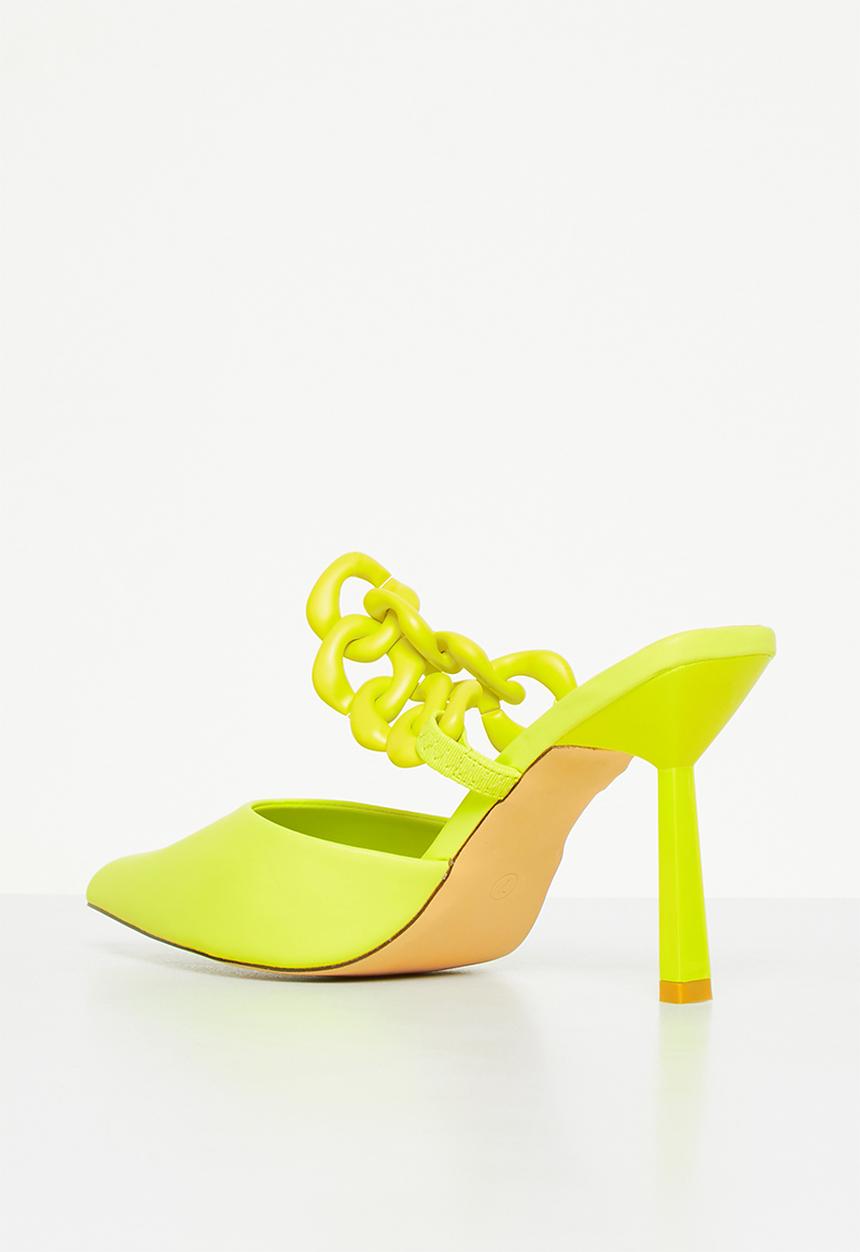 Superbalist - Carina stiletto heel - neon yellow