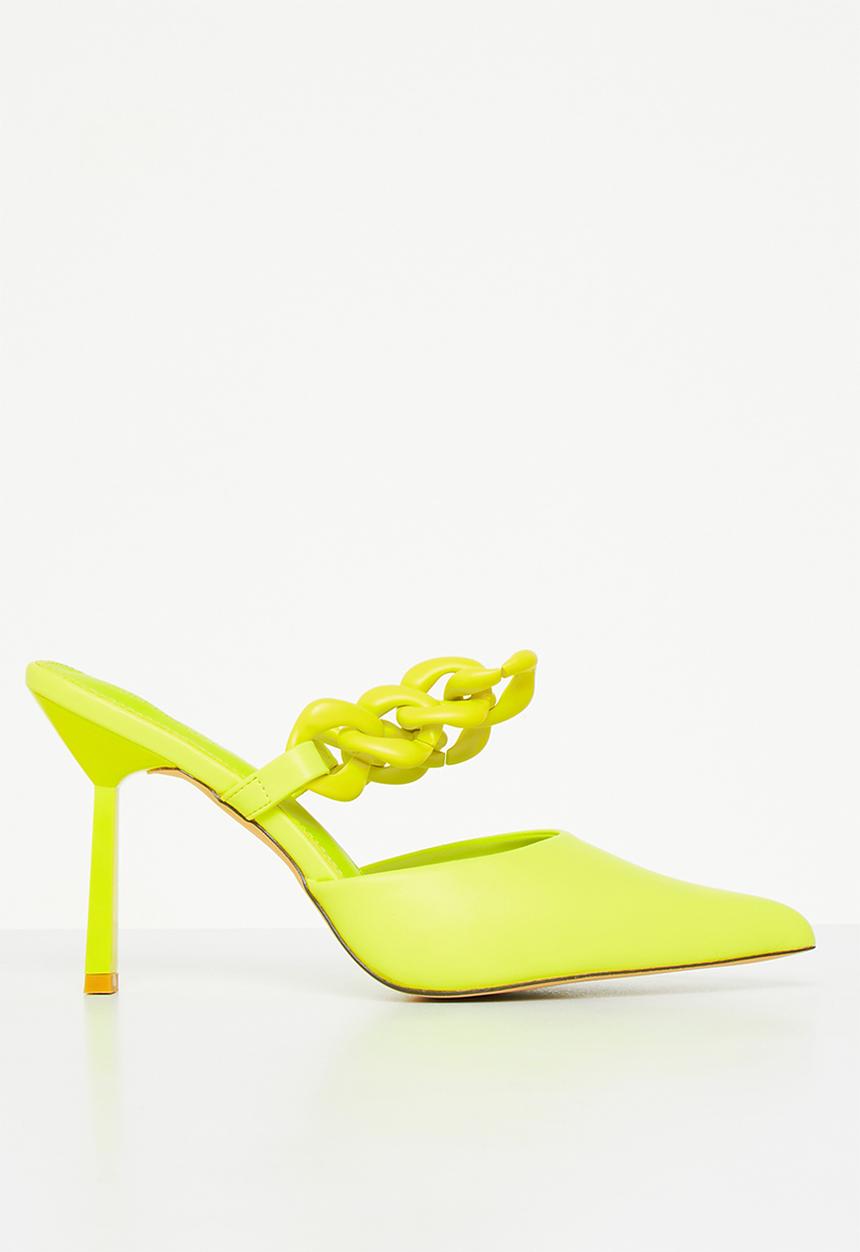Superbalist - Carina stiletto heel - neon yellow