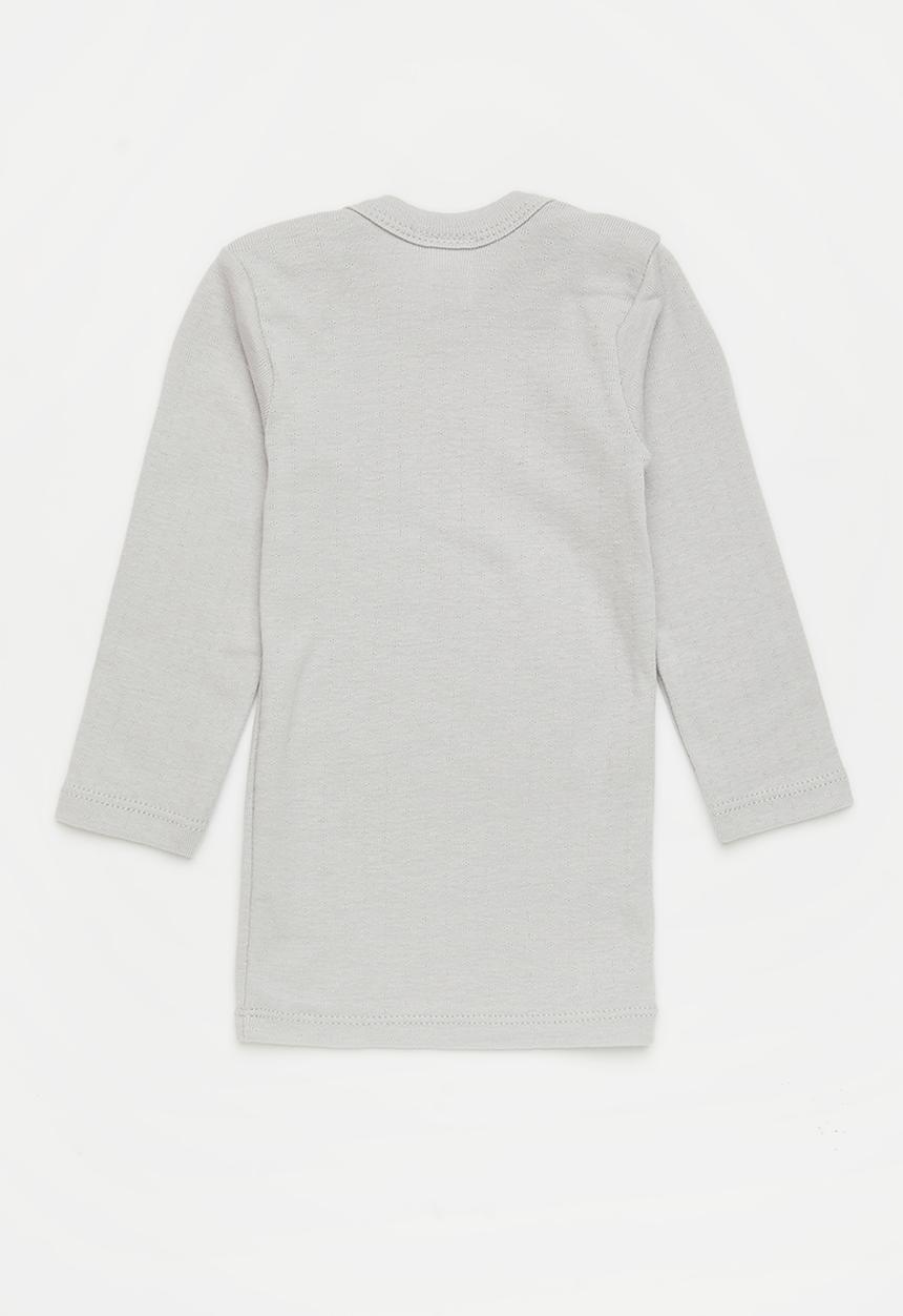 Superbalist - 3 pack long sleeve vests - grey/white