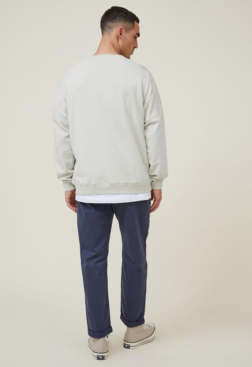 Cotton On - Relaxed chino - washed navy