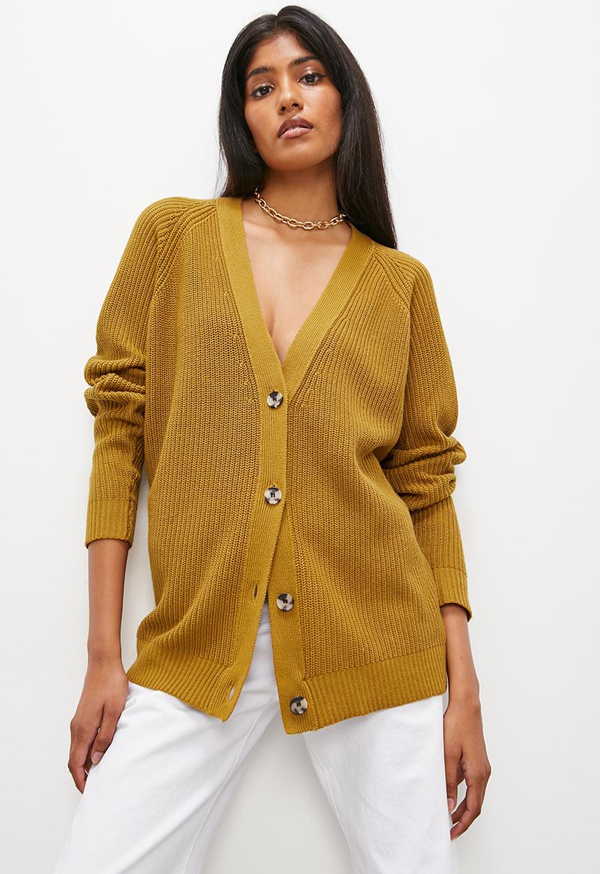 Superbalist - Longer length cardi - rich tobacco