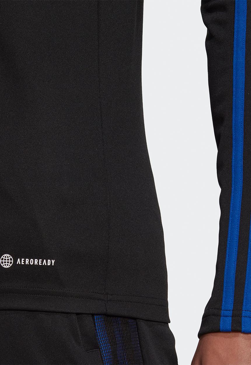 adidas Performance - Tiro essentials training top - black & team royal blue
