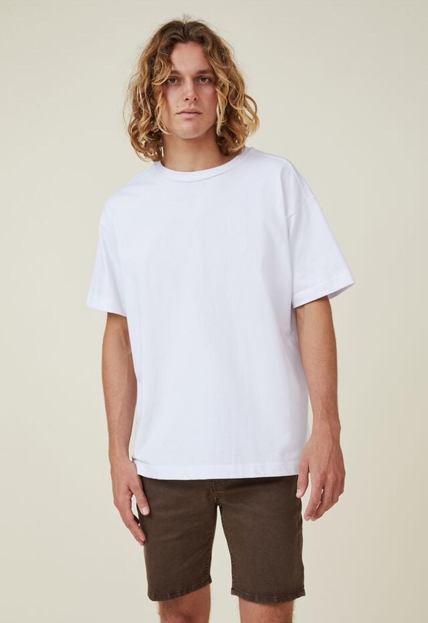 Cotton On - Straight short - chocolate addict