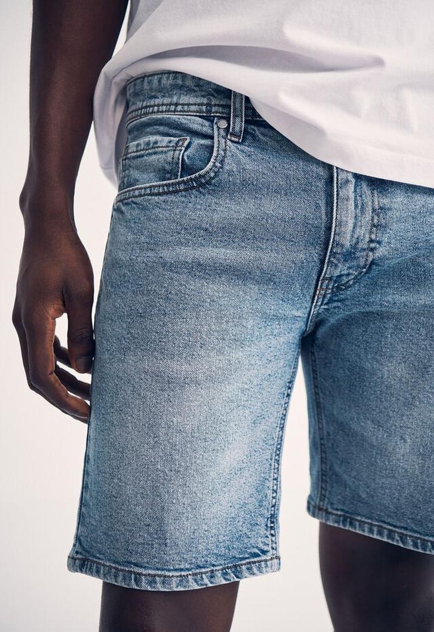 Cotton On - Straight short - mid blue