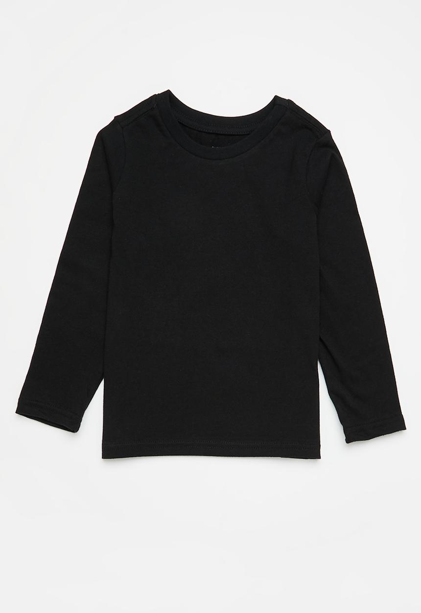 Superbalist - 3 pack long sleeve tee - fatigue/grey mel/black