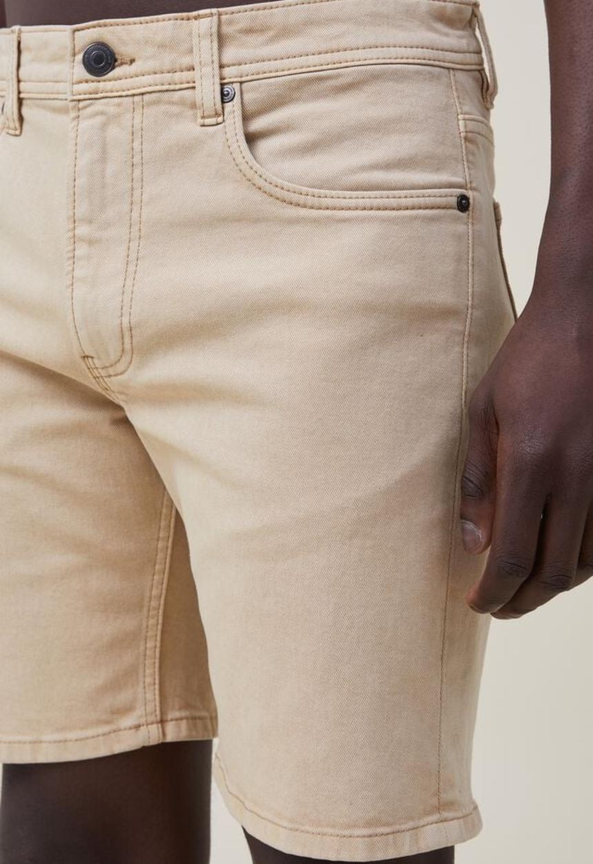 Cotton On - Straight short - washed stone