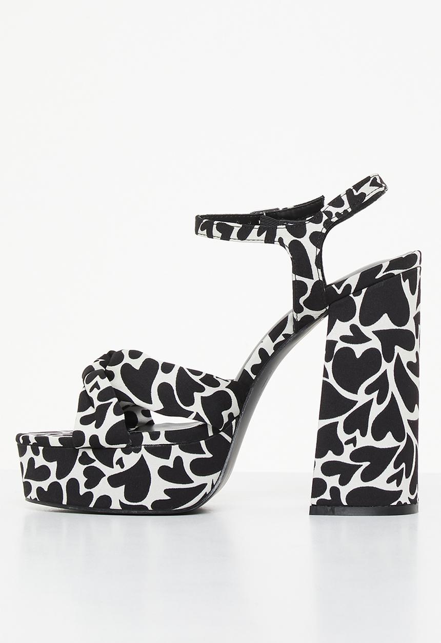 Superbalist - Alondra ankle strap platform heel - black
