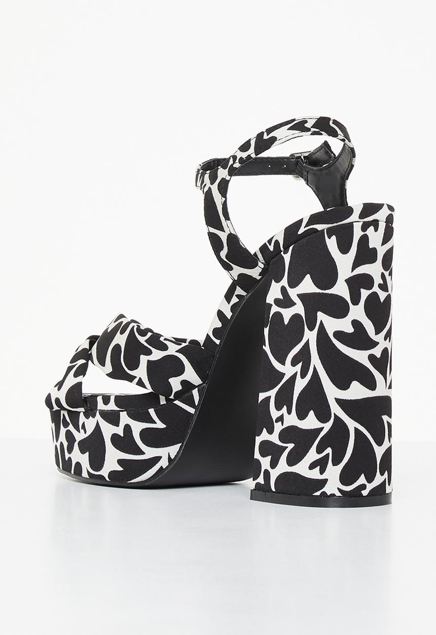 Superbalist - Alondra ankle strap platform heel - black