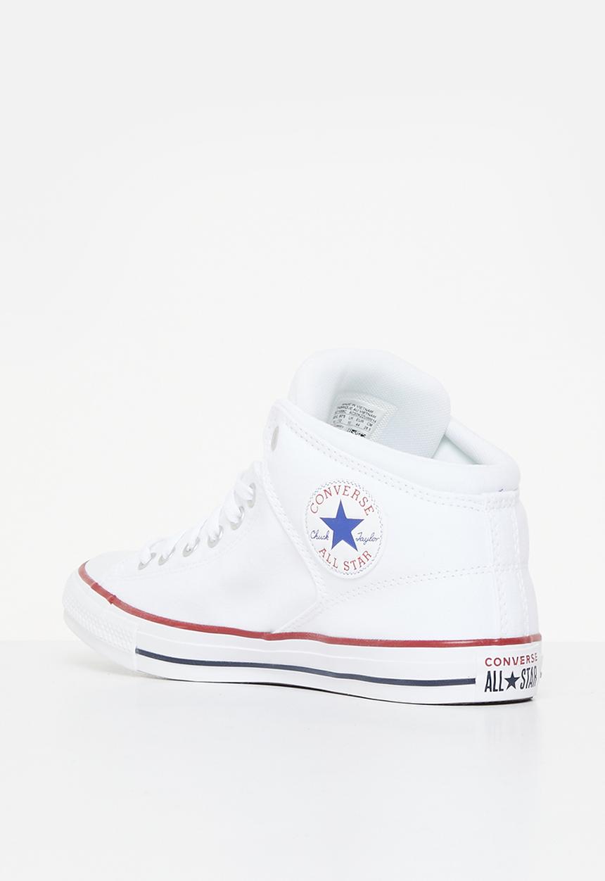 Converse - Chuck taylor all star high street - white/red/clematis blue