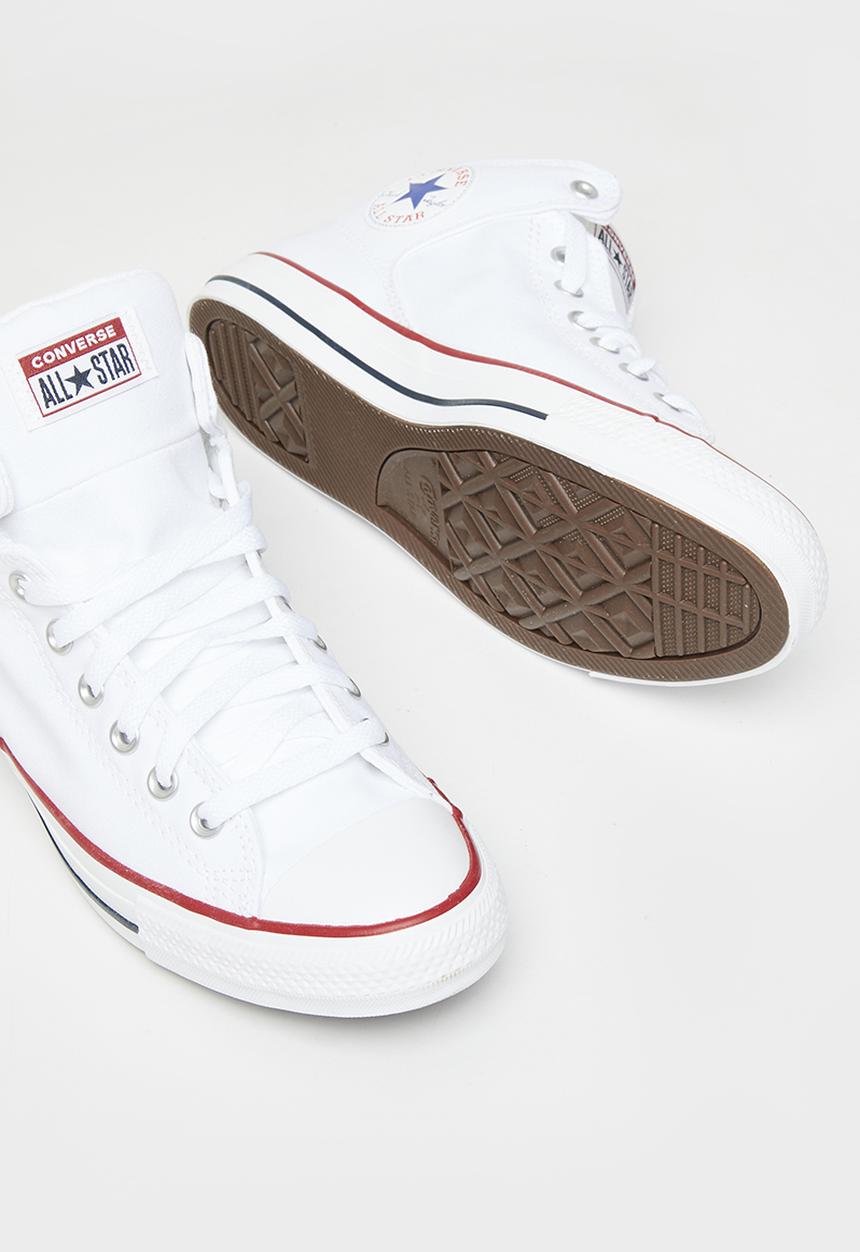Converse - Chuck taylor all star high street - white/red/clematis blue
