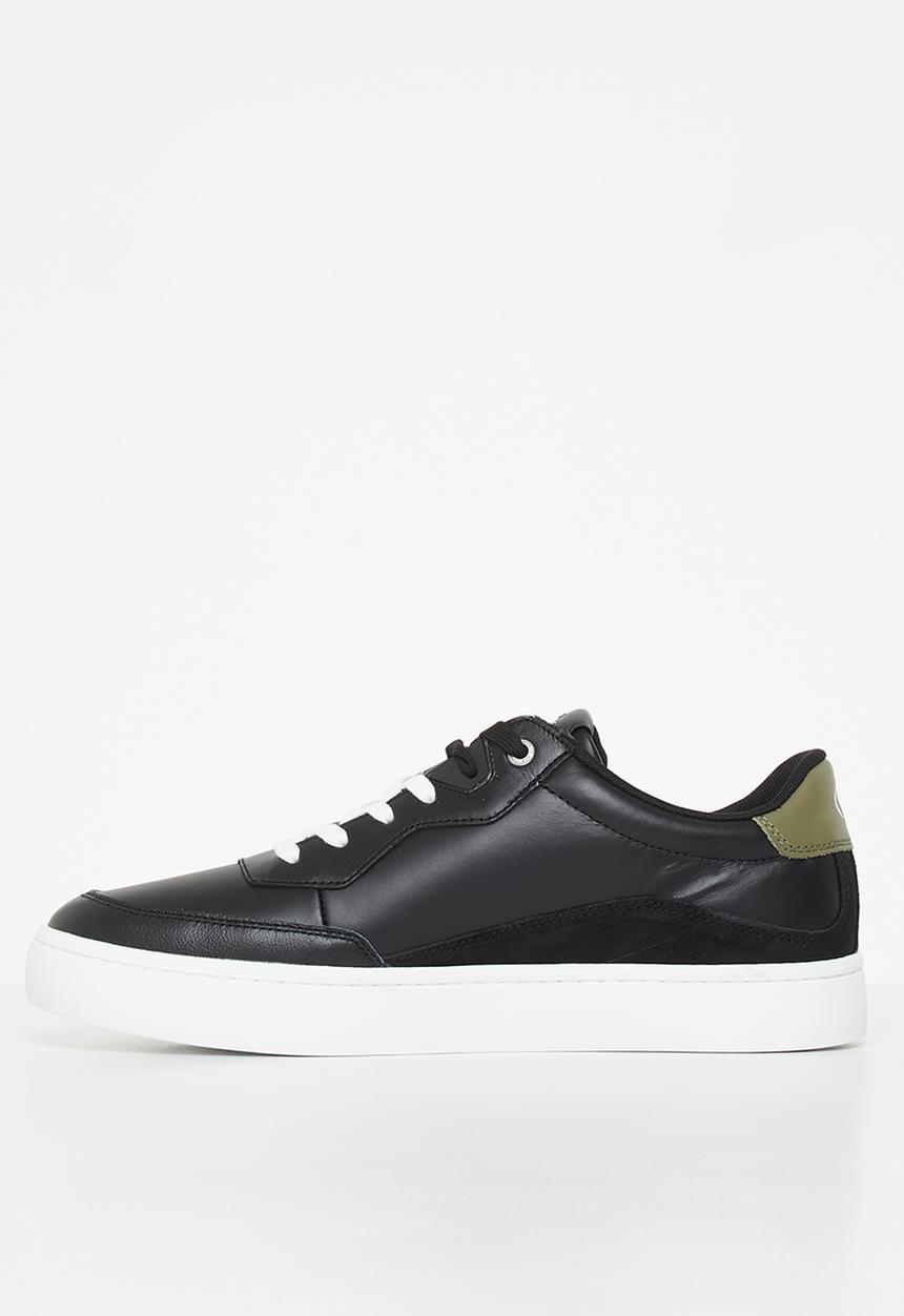 Calvin Klein - Classic cupsole laceup lth - black