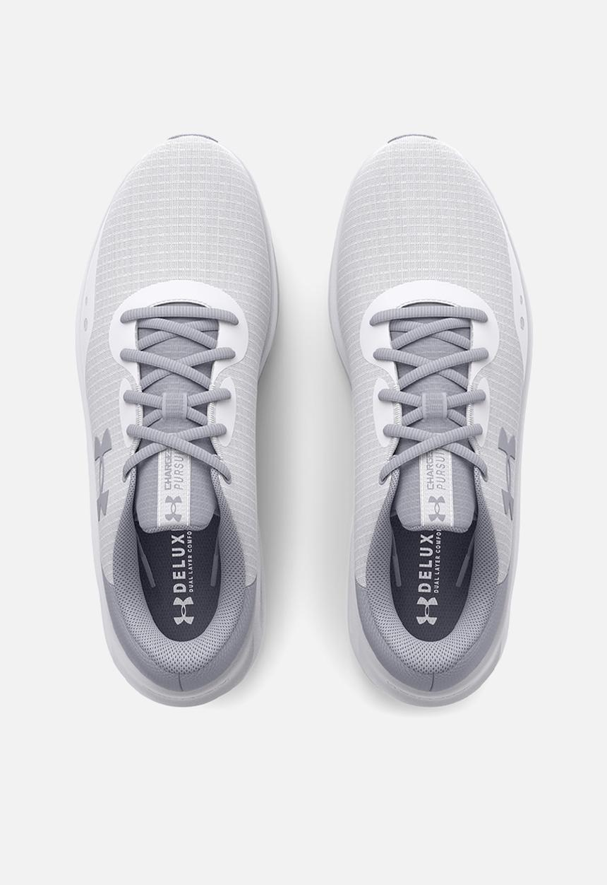 Under Armour - Ua charged pursuit 3 tech - white / mod gray / mod gray