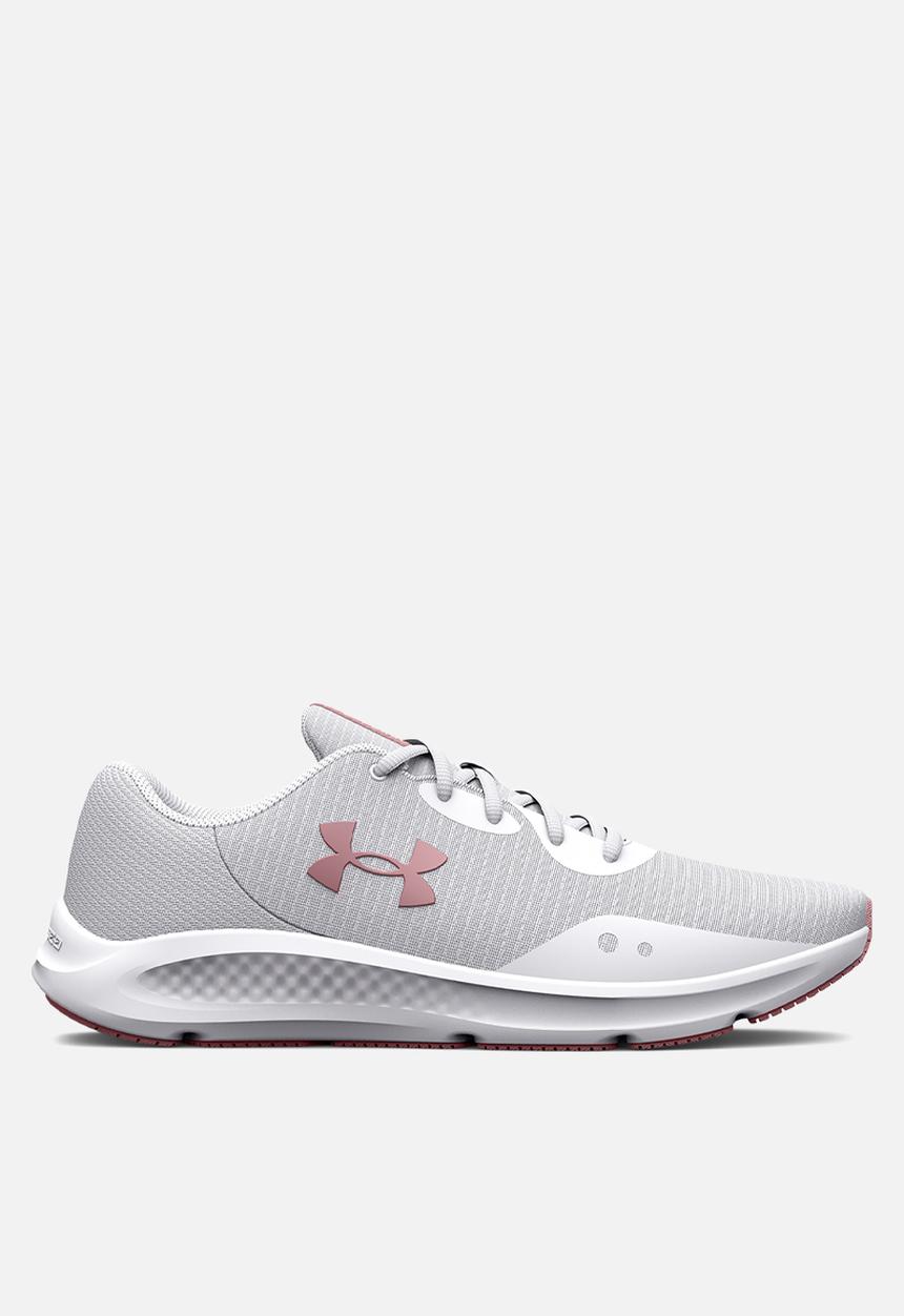 Under Armour - Ua w charged pursuit 3 tech - white / white / prime pink