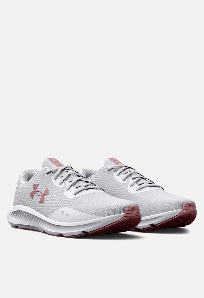 Under Armour - Ua w charged pursuit 3 tech - white / white / prime pink