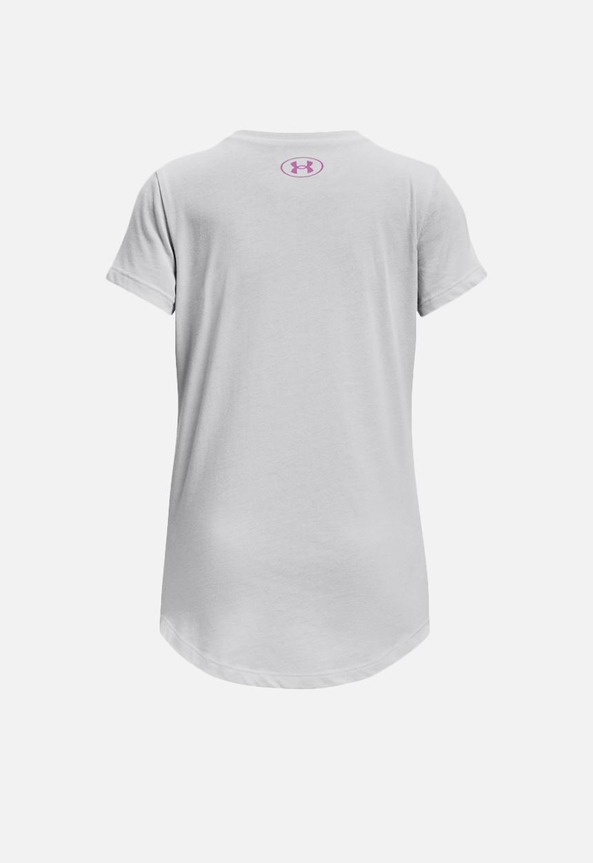 Under Armour - Live sportstyle graphic ss - halo gray medium heather/ jellyfish