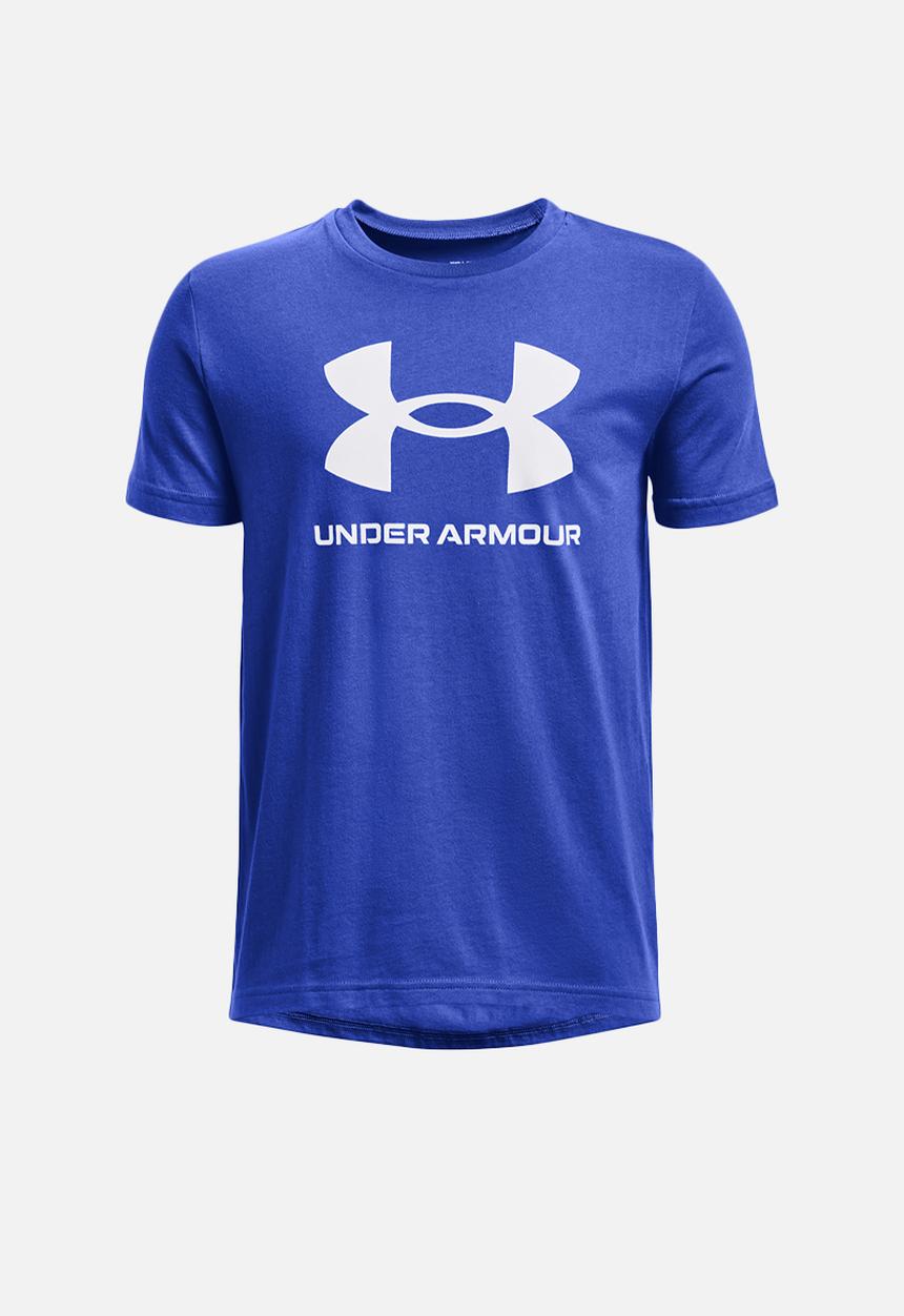 Under Armour - Ua sportstyle logo ss - versa blue & white
