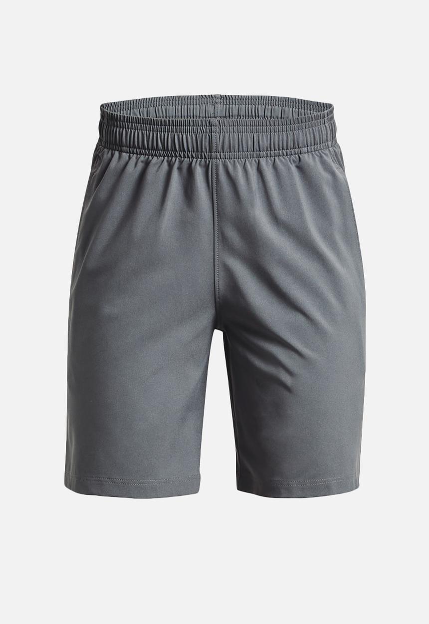 Under Armour - Ua woven graphic shorts - pitch gray & black