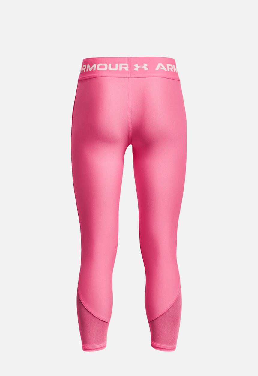 Under Armour - Armour ankle crop - pink punk & white