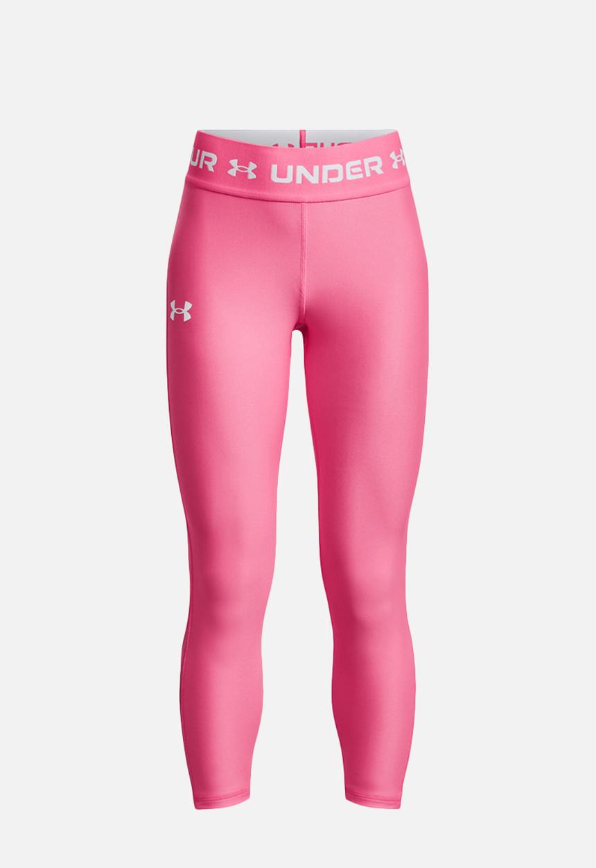 Under Armour - Armour ankle crop - pink punk & white