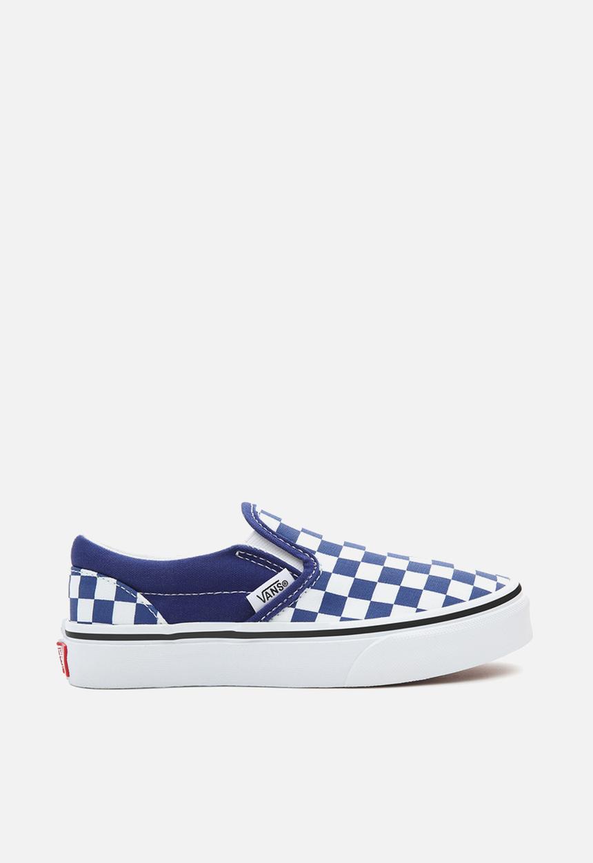 Vans - Uy classic slip-on - color theory checkerboard blueprint