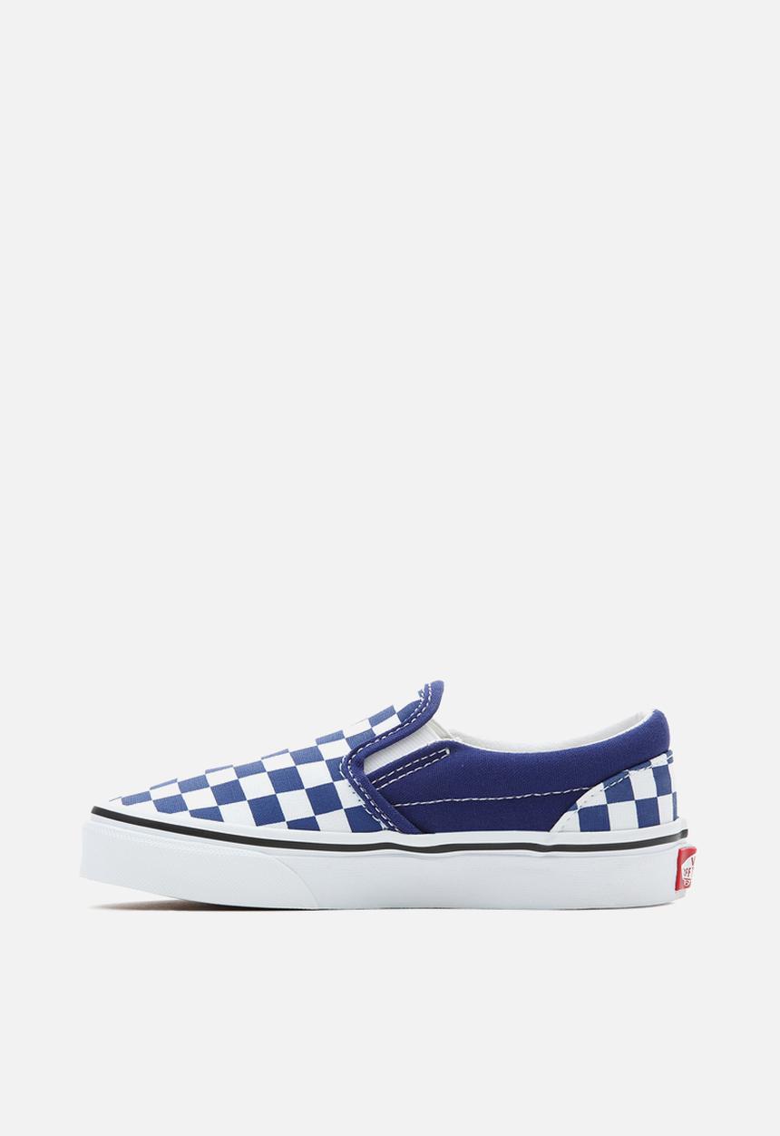 Vans - Uy classic slip-on - color theory checkerboard blueprint