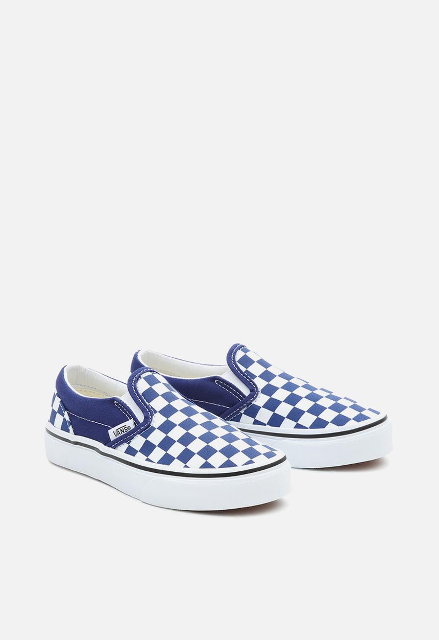 Vans - Uy classic slip-on - color theory checkerboard blueprint