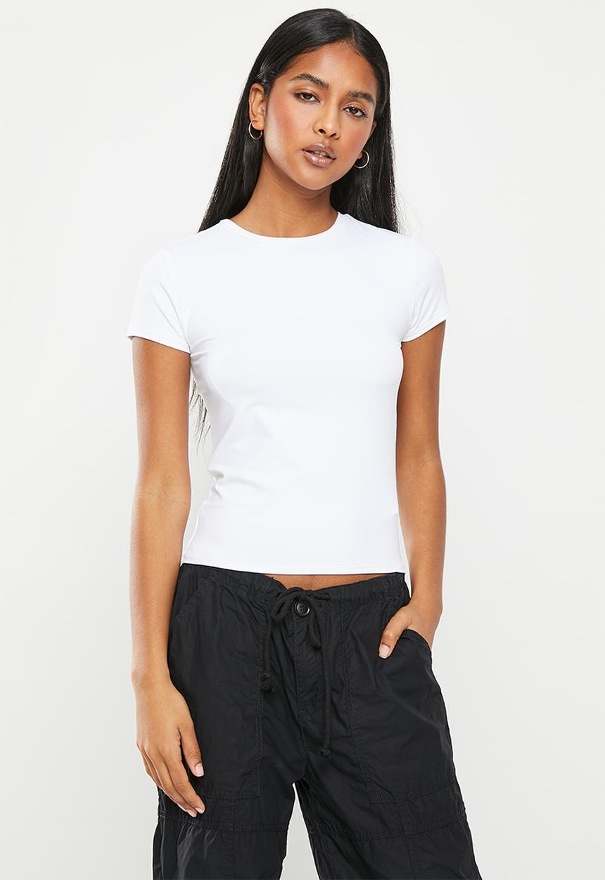 Cotton On - Shay short sleeve top - winter white