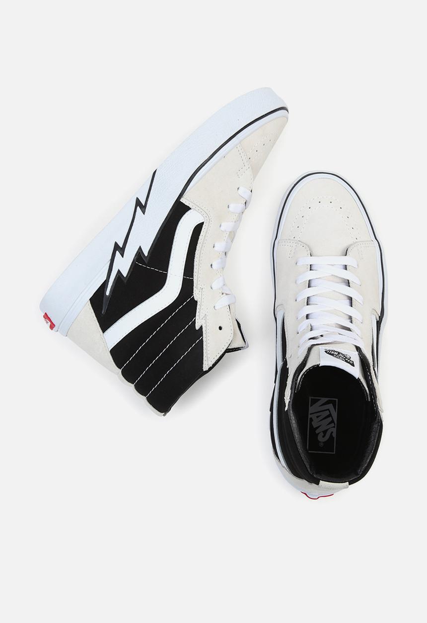 Vans - Sk8-hi bolt - antique white & black