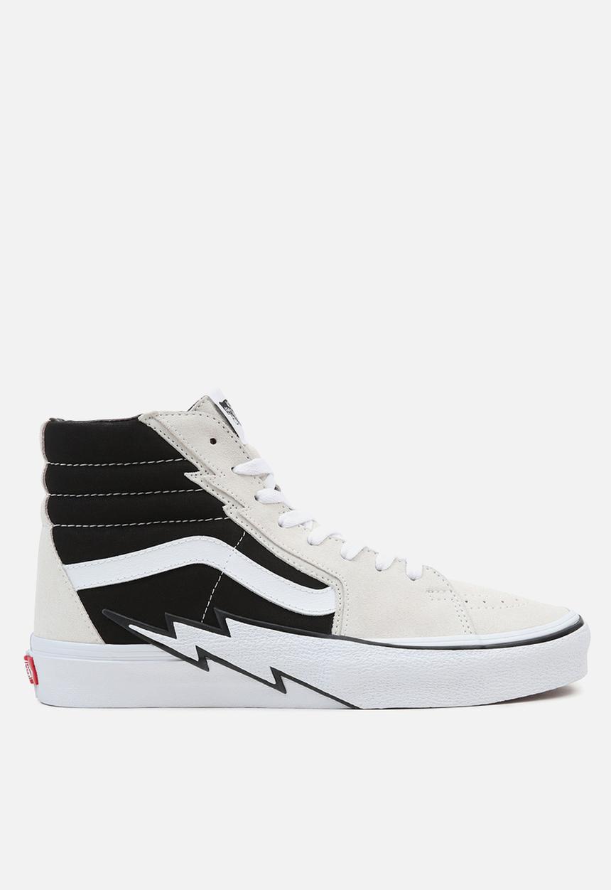 Vans - Sk8-hi bolt - antique white & black