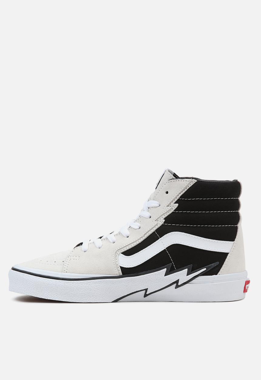 Vans - Sk8-hi bolt - antique white & black