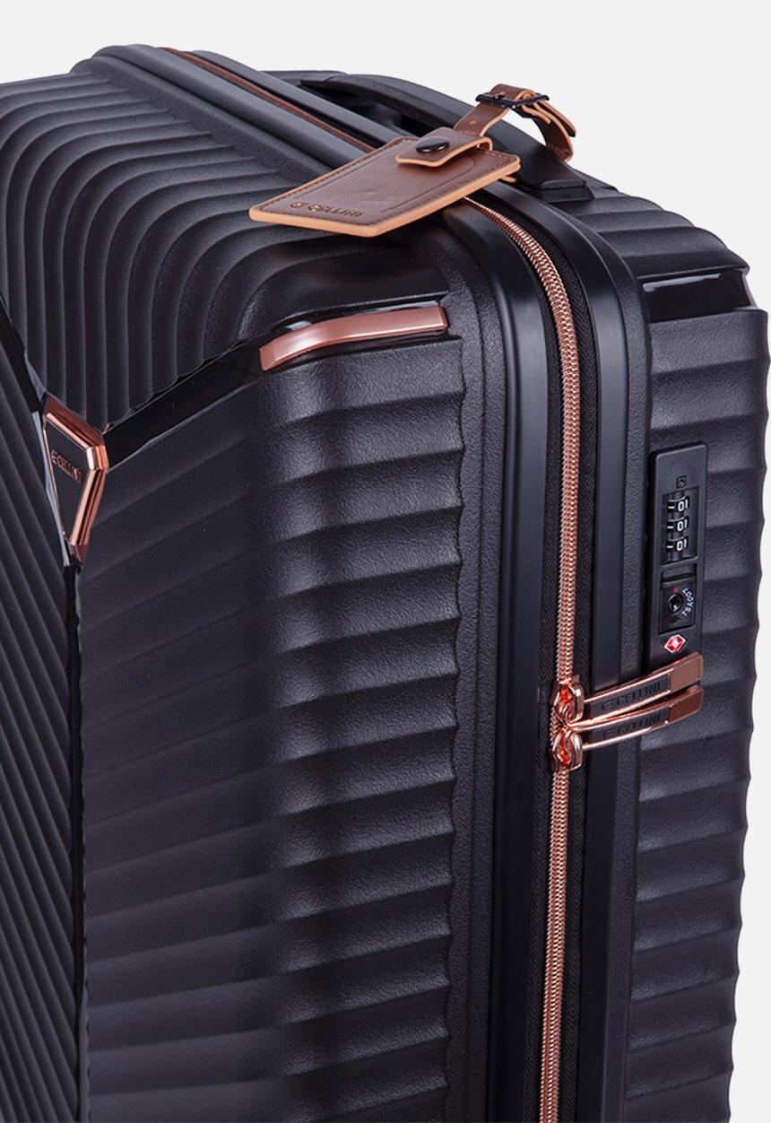 Cellini - Allure 4 wheel trolley - black hardcase