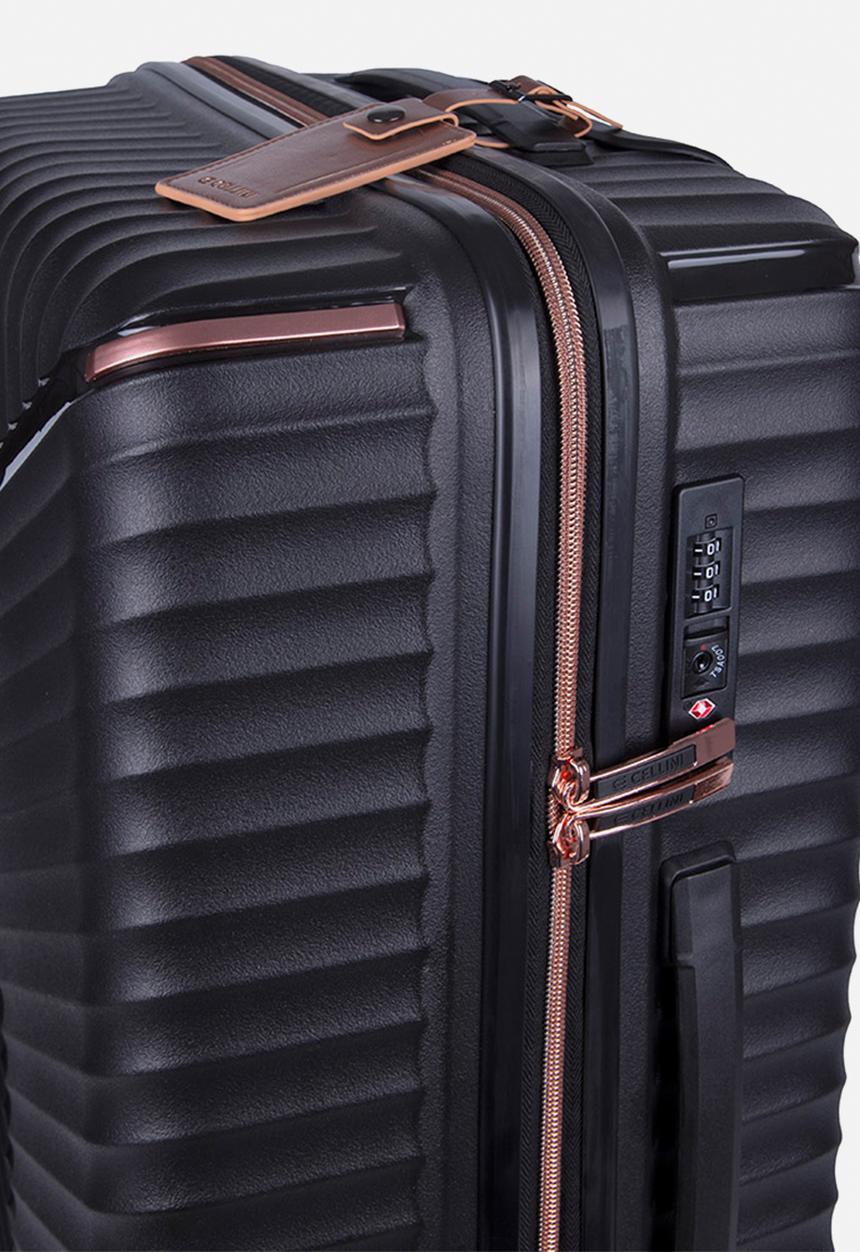 Cellini - Allure 4 wheel trolley - black hardcase
