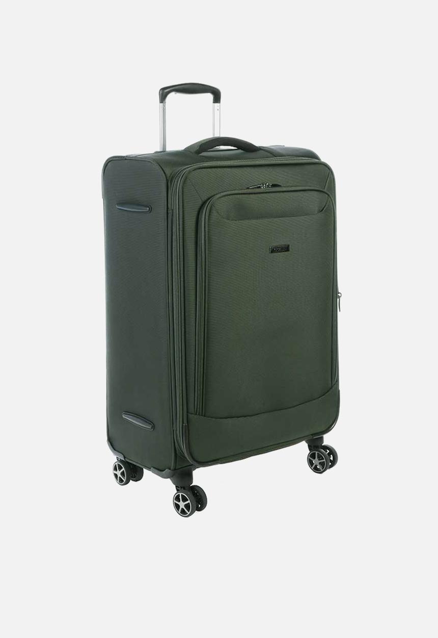 Cellini - Optima 4 wheel trolley - hunter green
