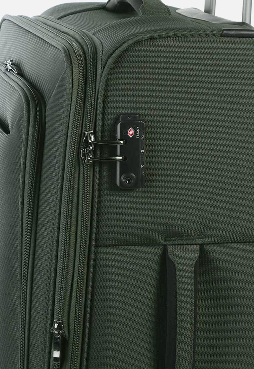 Cellini - Optima 4 wheel trolley - hunter green
