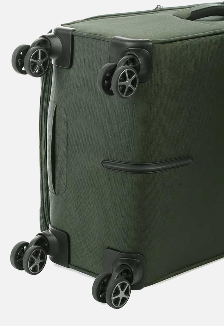 Cellini - Optima 4 wheel trolley - hunter green