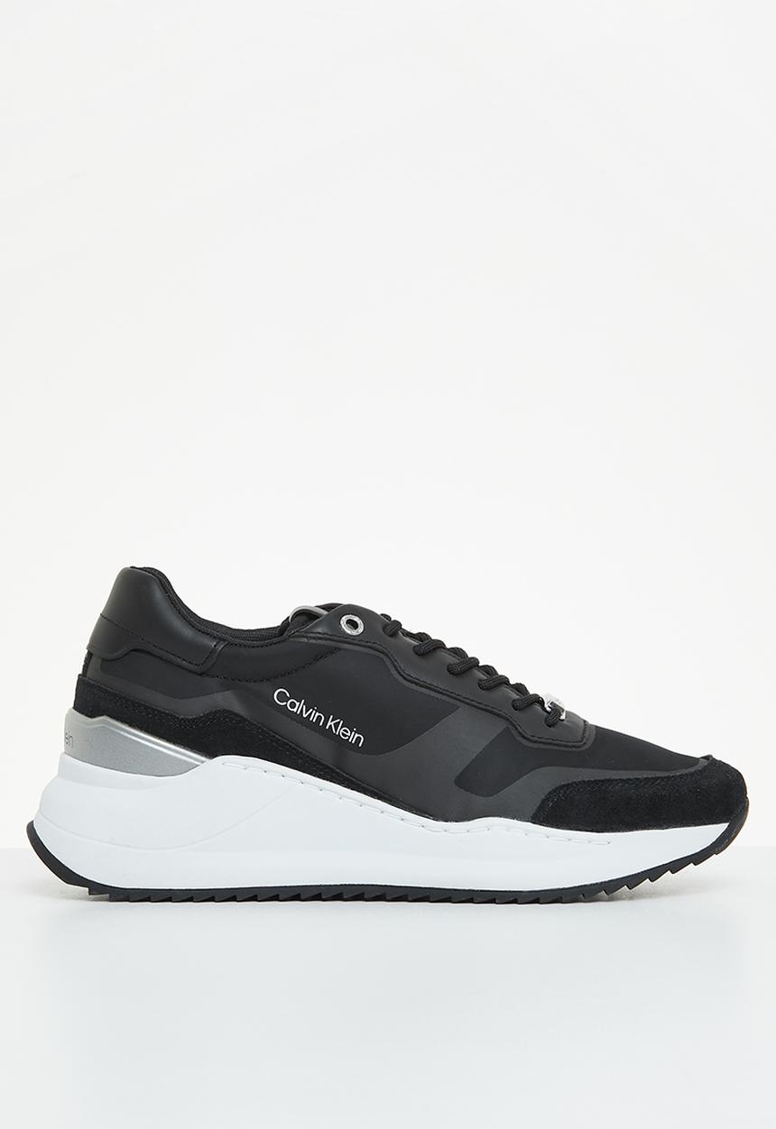 Calvin Klein - Internal wedge lace up-nylon mix - ck black