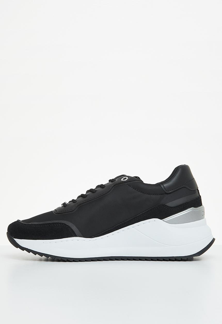Calvin Klein - Internal wedge lace up-nylon mix - ck black