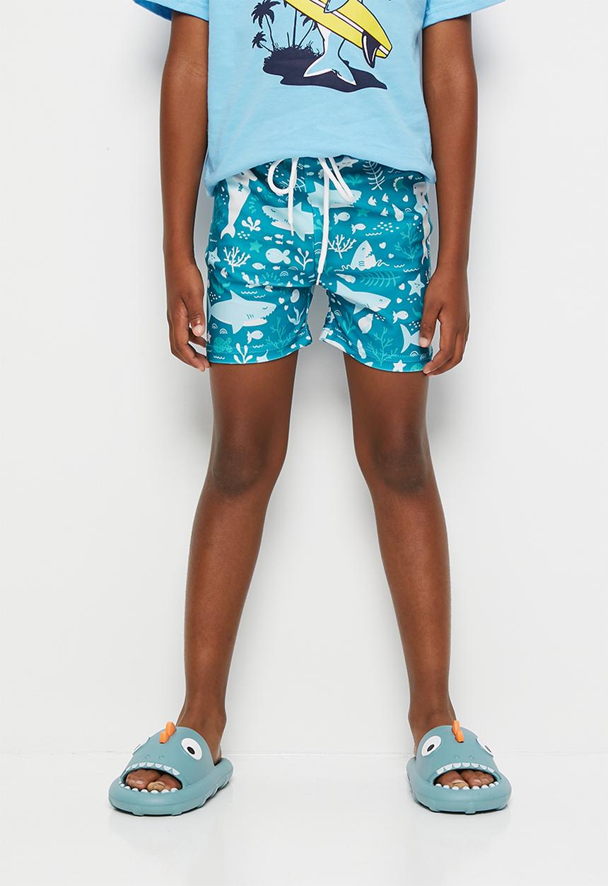 Pop Candy - Boys swim shorts - blue