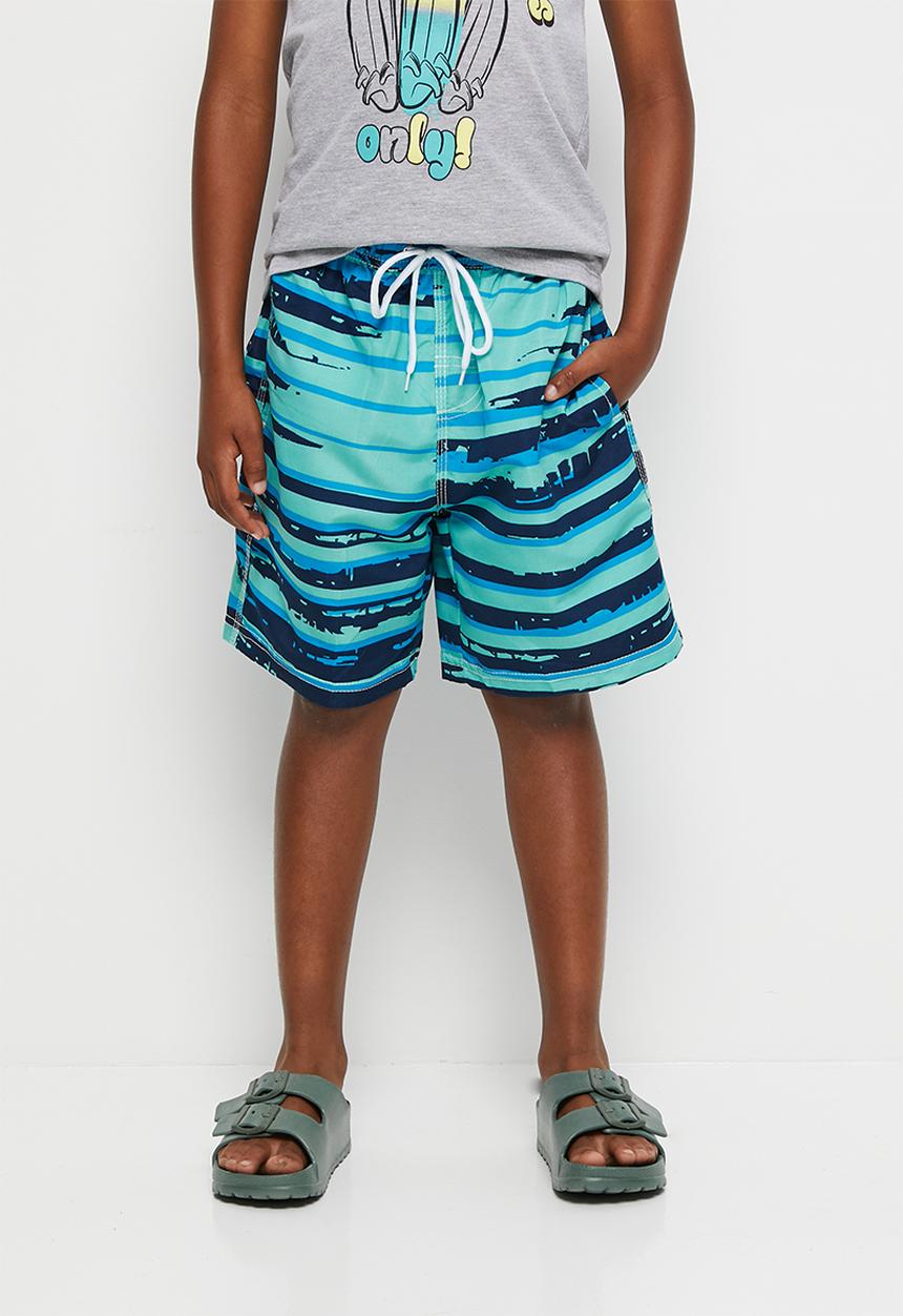 Pop Candy - Boys swim shorts - aqua