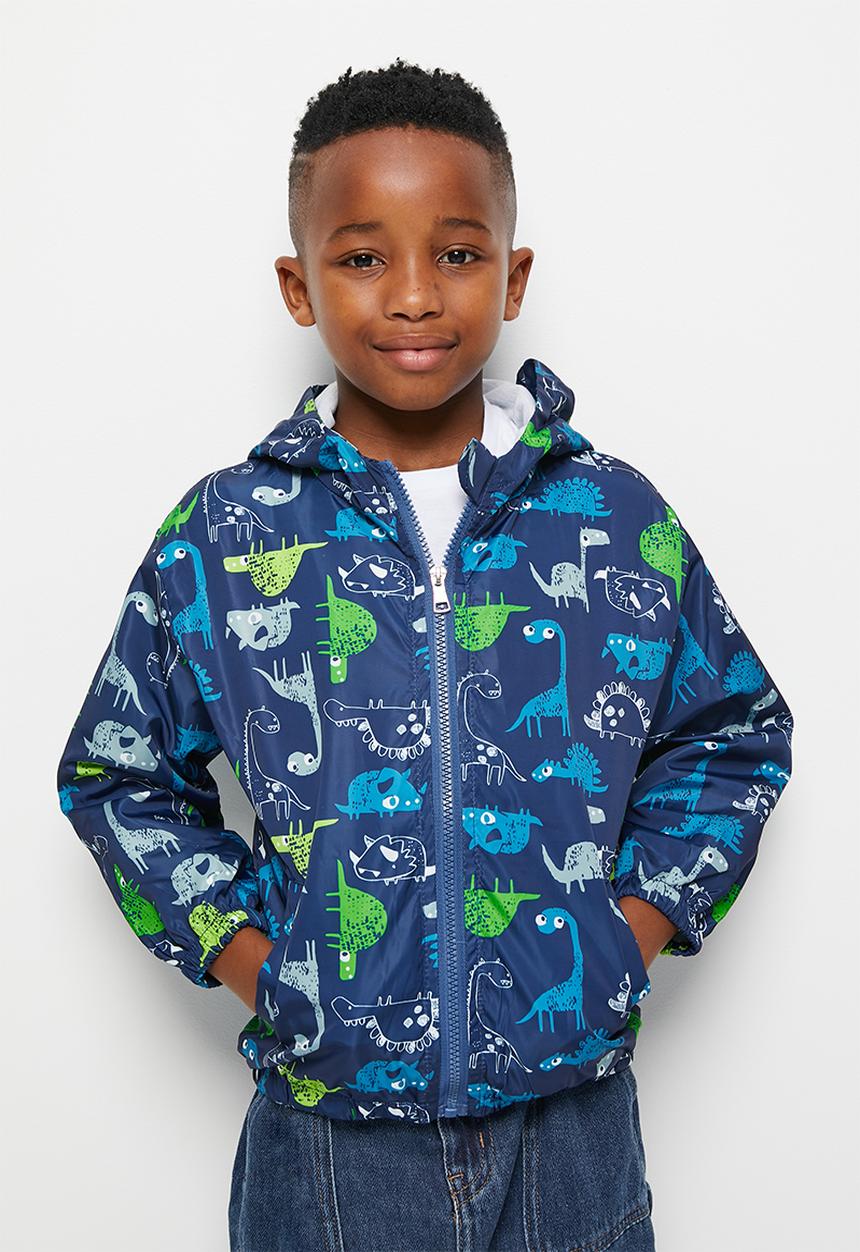 Pop Candy - Dino hooded jacket - navy