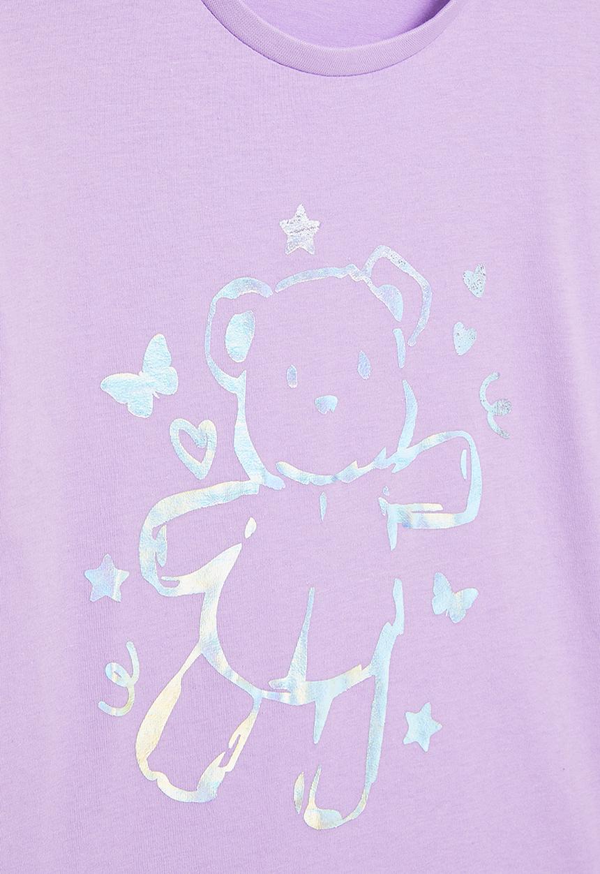 Superbalist - Boxy graphic tee - lilac