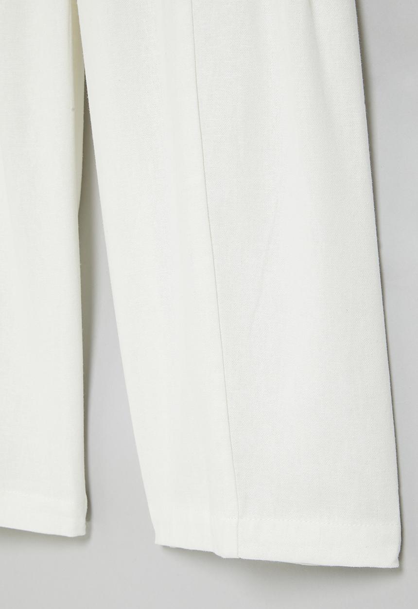 Superbalist - Wide leg pant - white