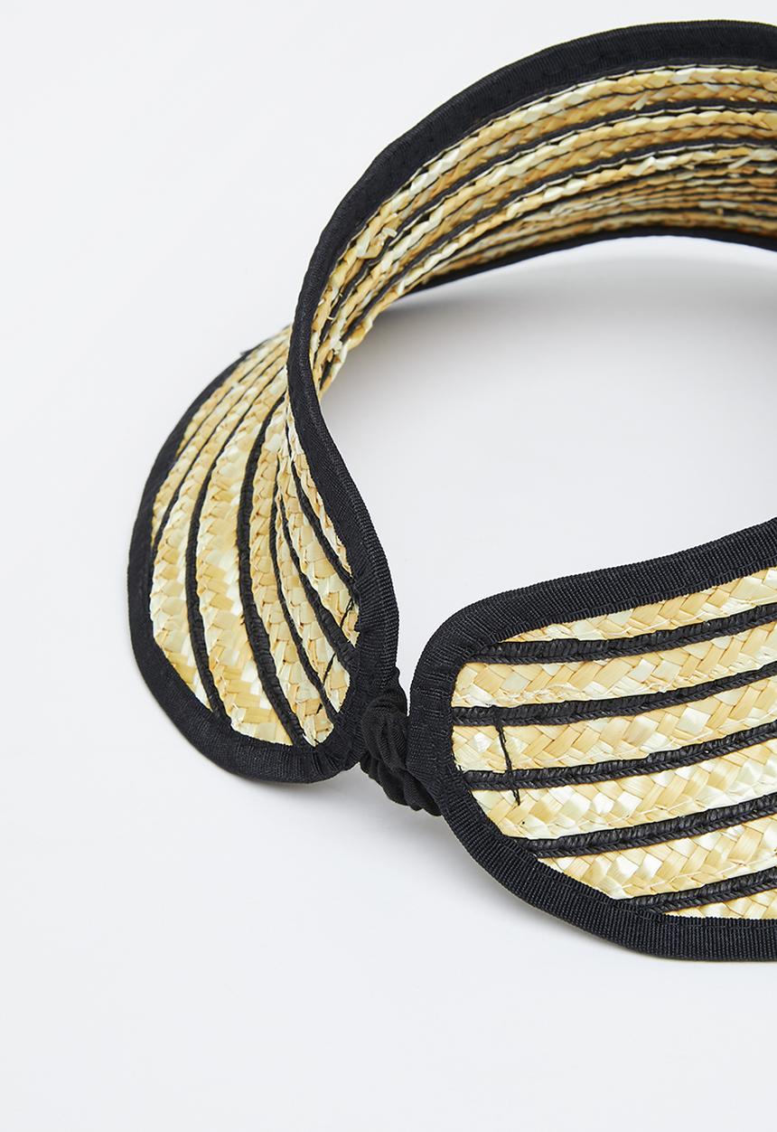 Superbalist - Sun visor - black/natural